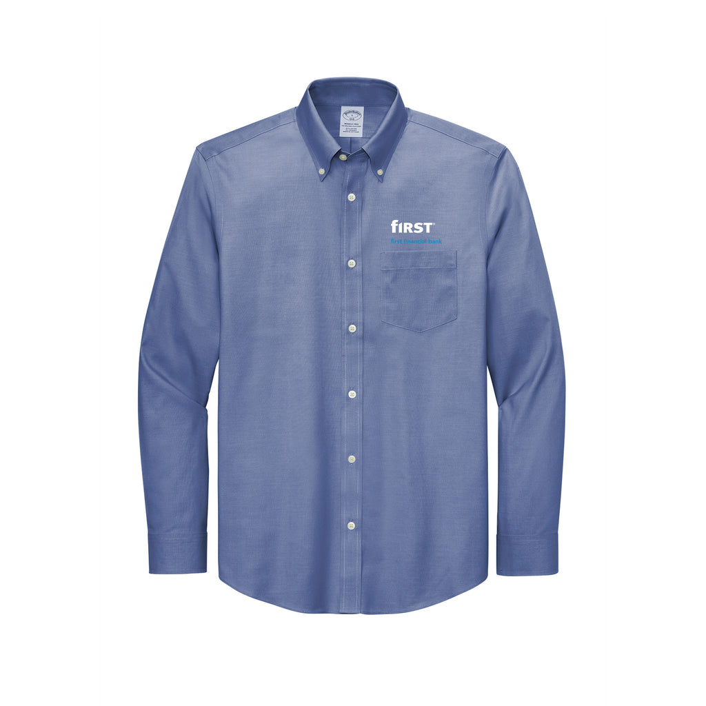 First Financial - Brooks Brothers® Wrinkle-Free Stretch Pinpoint Shirt