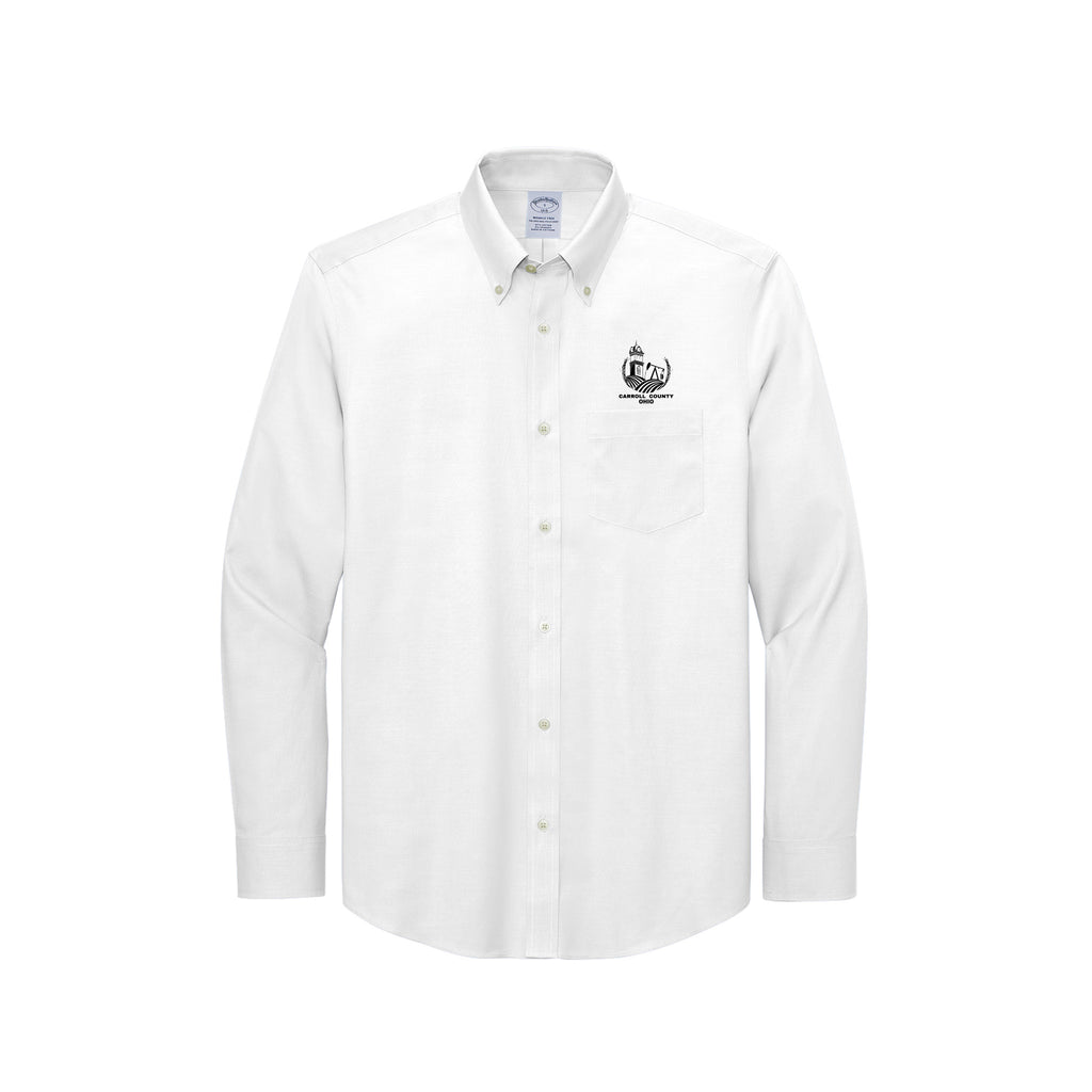 Carroll County - Brooks Brothers® Wrinkle-Free Stretch Pinpoint Shirt