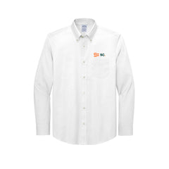5C - Brooks Brothers® Wrinkle-Free Stretch Pinpoint Shirt