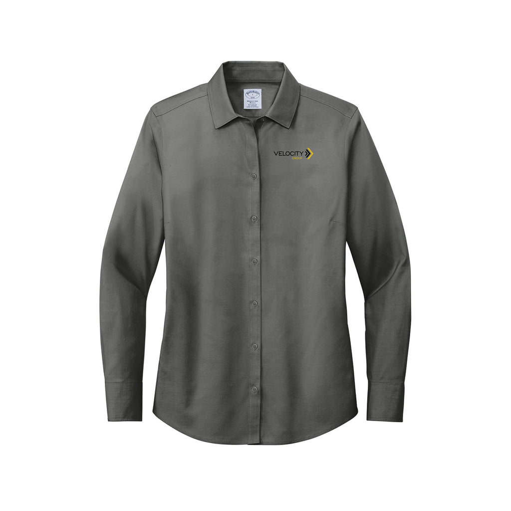 Velocity - Brooks Brothers® Women’s Wrinkle-Free Stretch Pinpoint Shirt