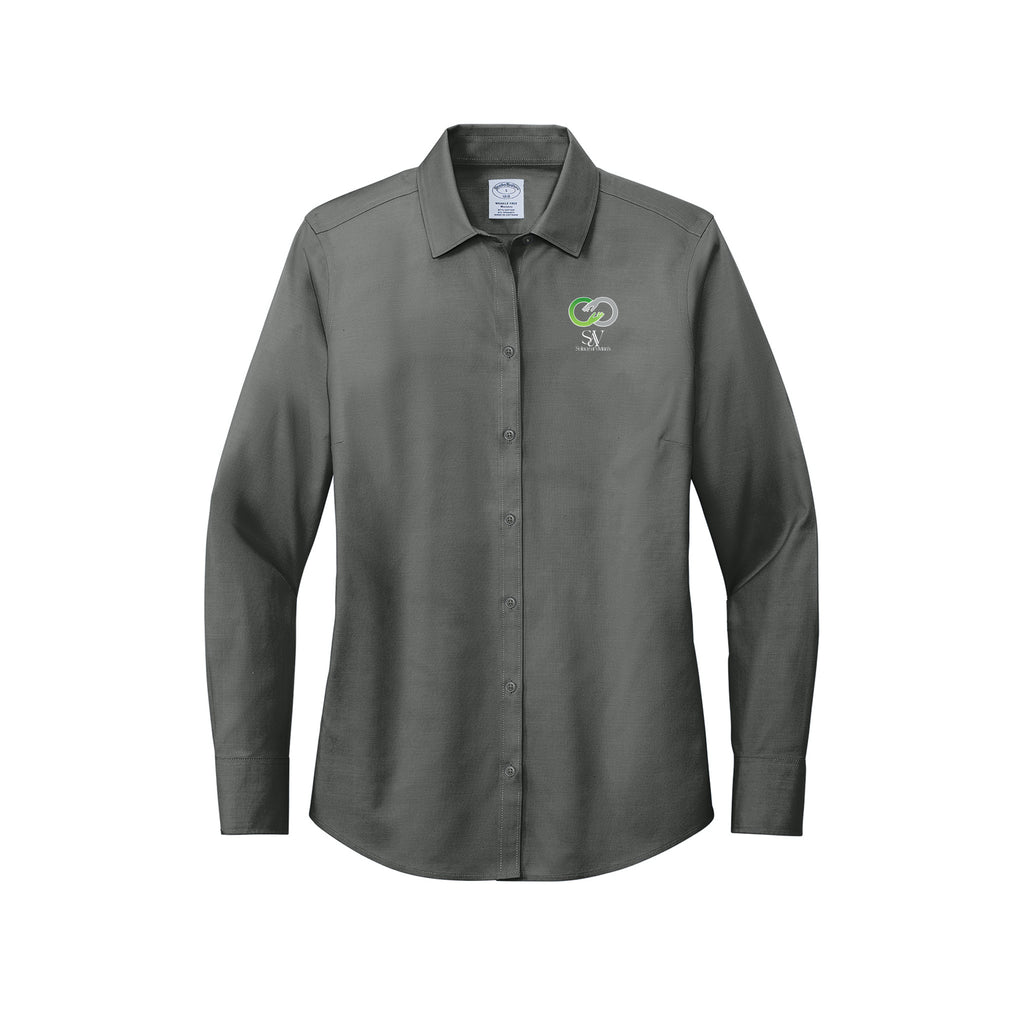 Solace at Vivians - Brooks Brothers® Women’s Wrinkle-Free Stretch Pinpoint Shirt