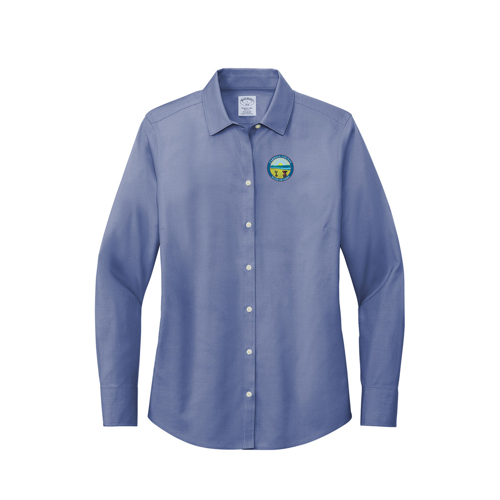 Carroll County - Brooks Brothers® Women’s Wrinkle-Free Stretch Pinpoint Shirt