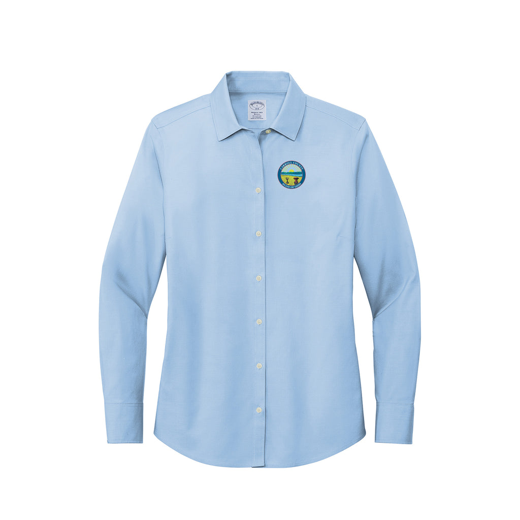 Carroll County - Brooks Brothers® Women’s Wrinkle-Free Stretch Pinpoint Shirt