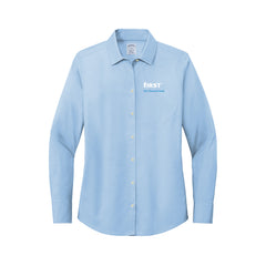 First Financial - Brooks Brothers® Women’s Wrinkle-Free Stretch Pinpoint Shirt