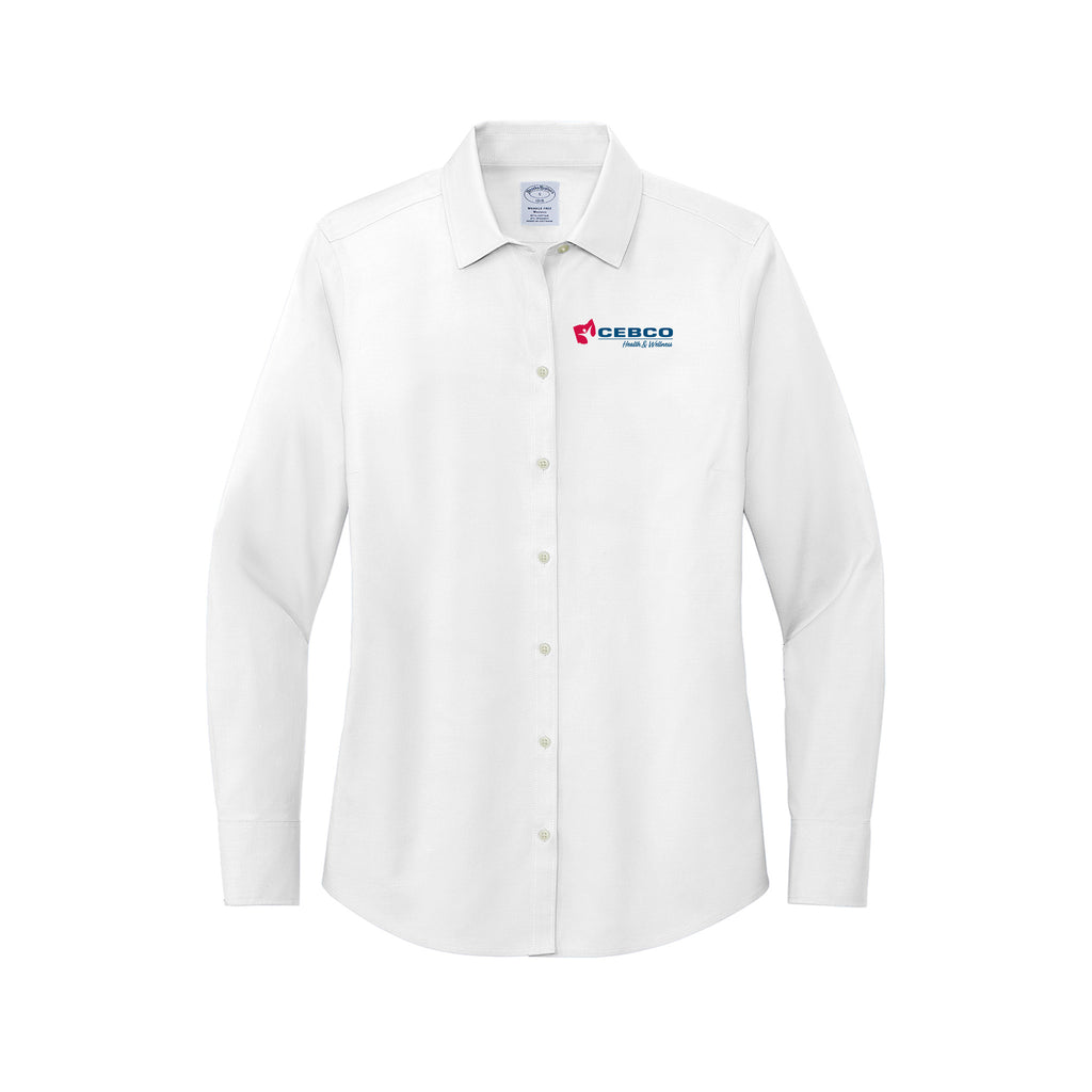 CEBCO - Brooks Brothers® Women’s Wrinkle-Free Stretch Pinpoint Shirt