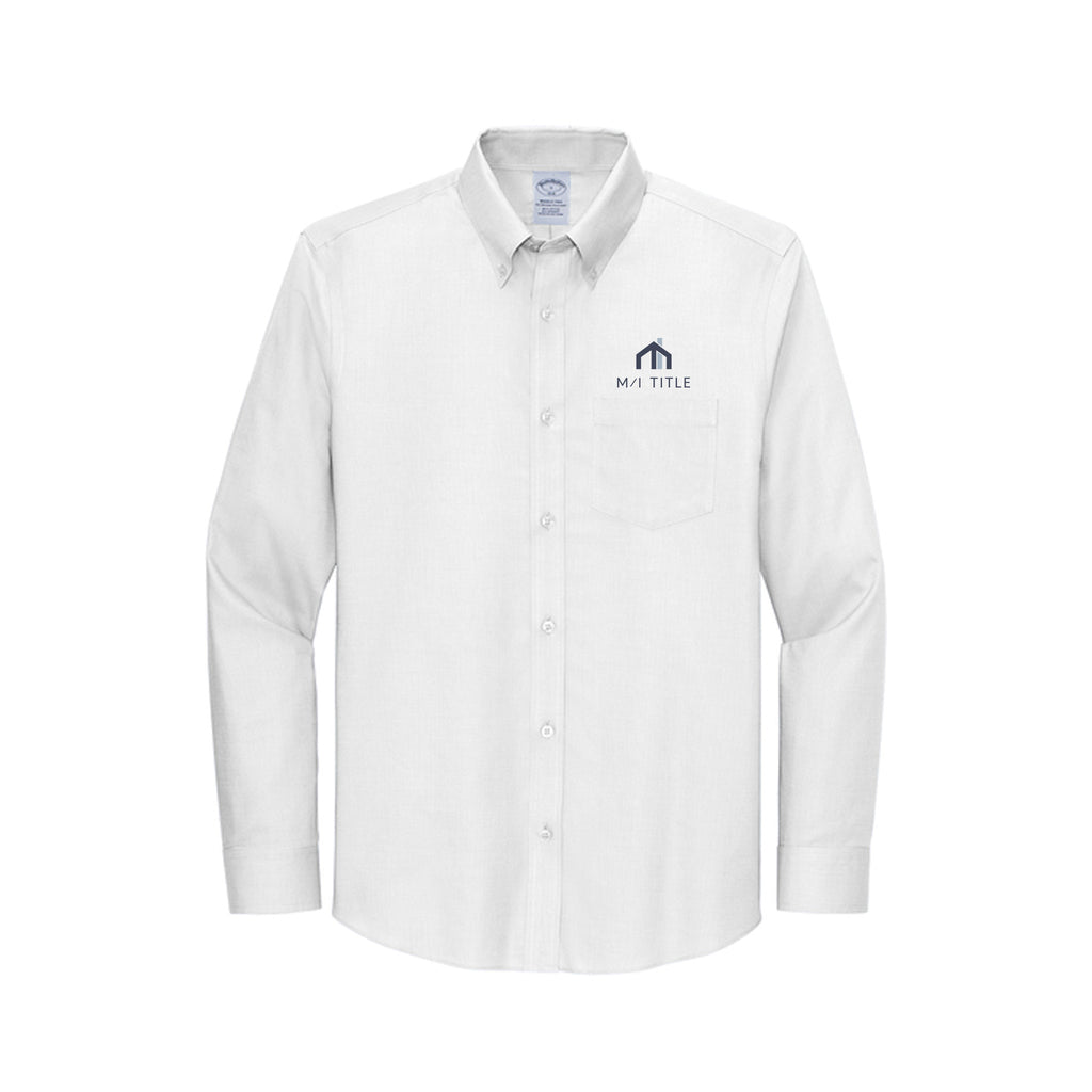 M/I Title - Brooks Brothers® Wrinkle-Free Stretch Nailhead Shirt