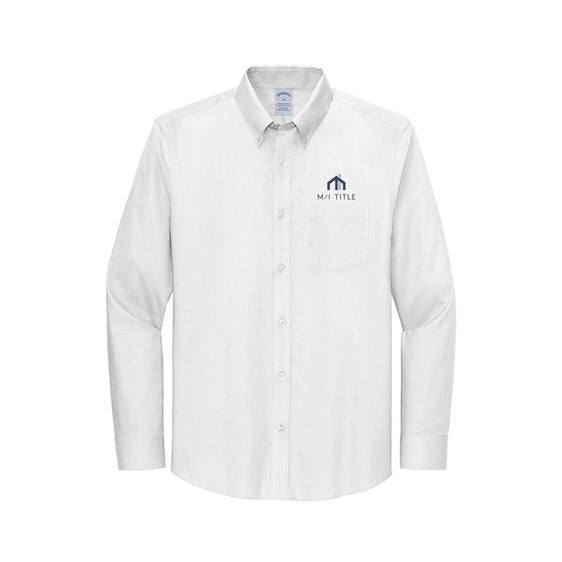 M/I Title - Brooks Brothers® Wrinkle-Free Stretch Nailhead Shirt