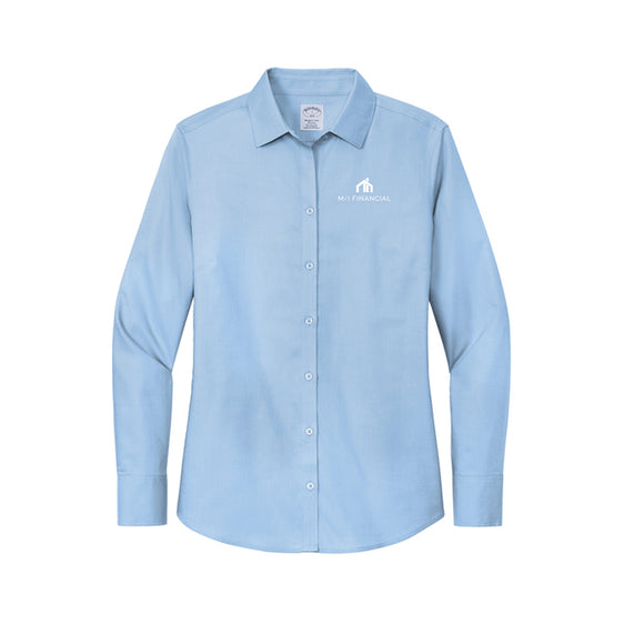 M/I Financial - Brooks Brothers® Women’s Wrinkle-Free Stretch Nailhead Shirt
