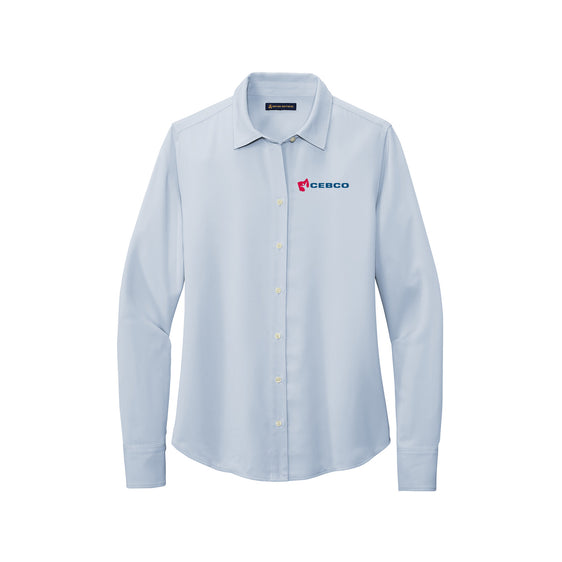 CEBCO - Brooks Brothers® Women’s Full-Button Satin Blouse