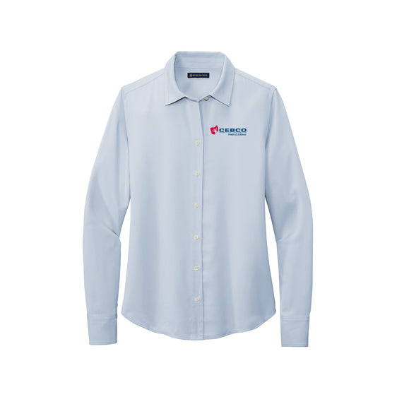 CEBCO - Brooks Brothers® Women’s Full-Button Satin Blouse