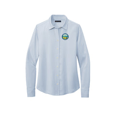 Carroll County - Brooks Brothers® Women’s Full-Button Satin Blouse