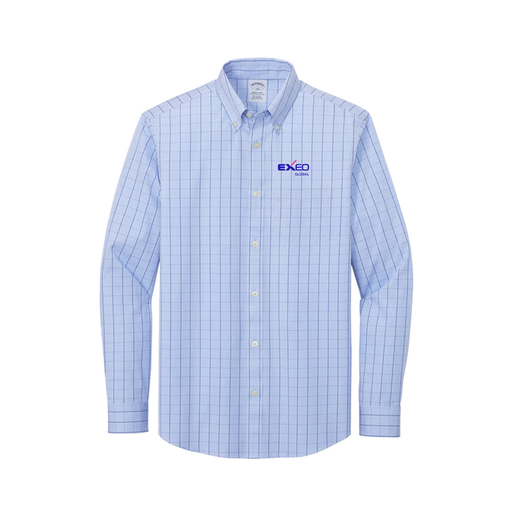 Exeo Global - Brooks Brothers® Wrinkle-Free Stretch Patterned Shirt