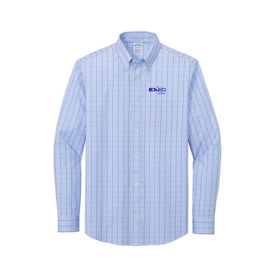 Exeo Global - Brooks Brothers® Wrinkle-Free Stretch Patterned Shirt
