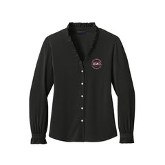 CCAO - Brooks Brothers® Women’s Long Sleeve Ruffle Collar Blouse
