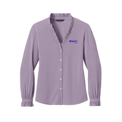 Exeo Global - Brooks Brothers® Women’s Long Sleeve Ruffle Collar Blouse