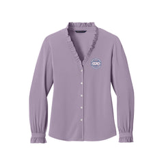 CCAO - Brooks Brothers® Women’s Long Sleeve Ruffle Collar Blouse