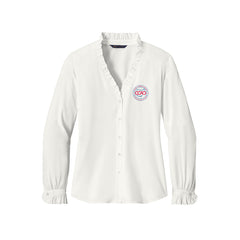CCAO - Brooks Brothers® Women’s Long Sleeve Ruffle Collar Blouse