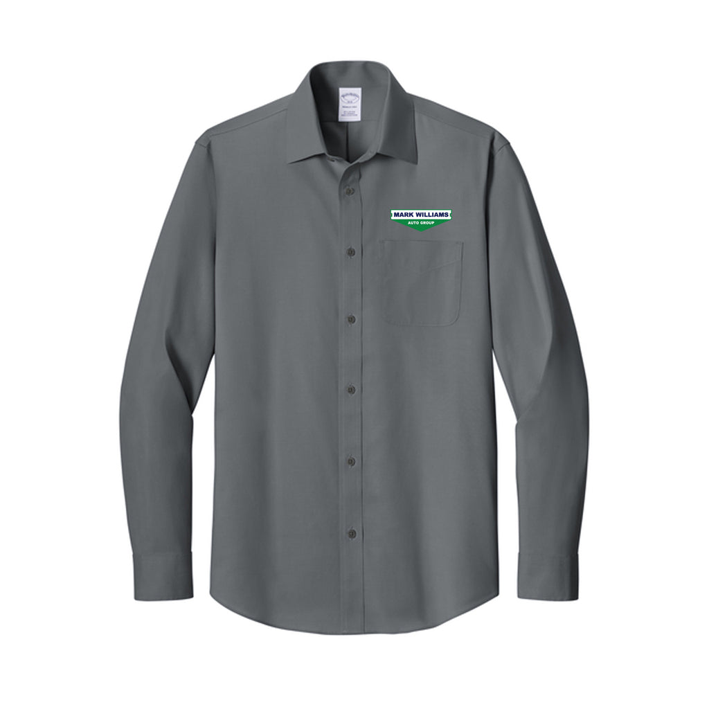 Mark Williams Auto Group - Brooks Brothers® Wrinkle-Free Stretch Pinpoint Spread Collar Shirt