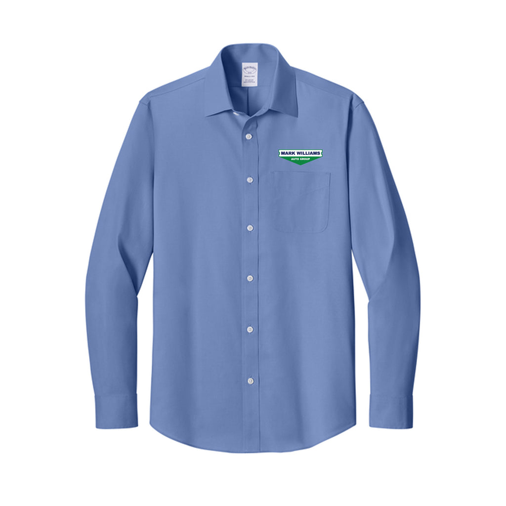 Mark Williams Auto Group - Brooks Brothers® Wrinkle-Free Stretch Pinpoint Spread Collar Shirt