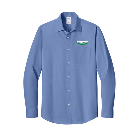 Mark Williams Auto Group - Brooks Brothers® Wrinkle-Free Stretch Pinpoint Spread Collar Shirt
