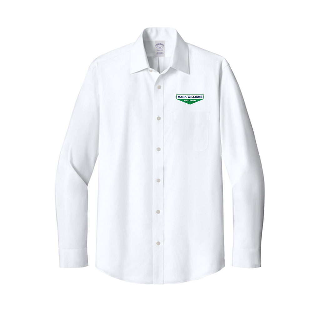 Mark Williams Auto Group - Brooks Brothers® Wrinkle-Free Stretch Pinpoint Spread Collar Shirt