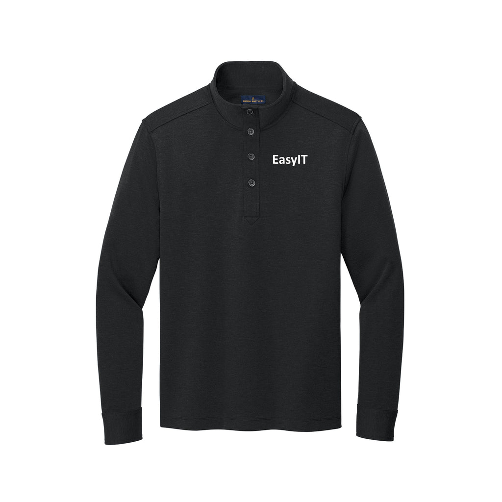 Easy IT - Brooks Brothers® Mid-Layer Stretch 1/2-Button