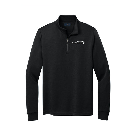 Plastic Resources - Brooks Brothers® Double-Knit 1/4-Zip
