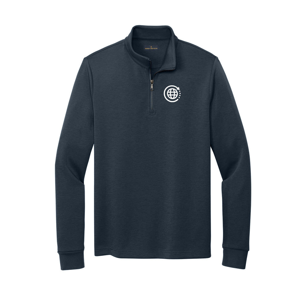 Mobile Repair Solutions - Brooks Brothers® Double-Knit 1/4-Zip