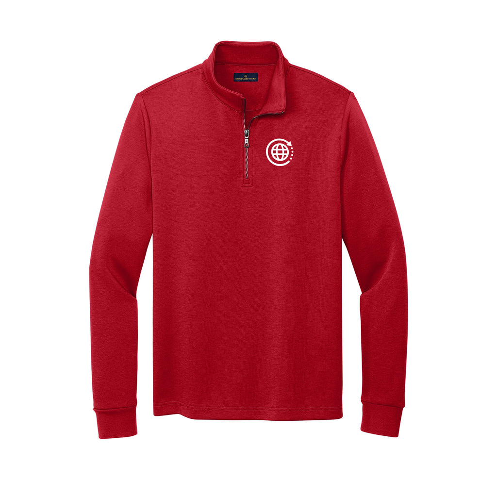 Mobile Repair Solutions - Brooks Brothers® Double-Knit 1/4-Zip