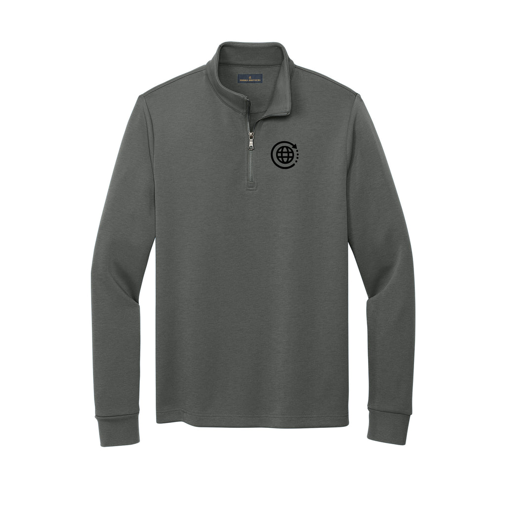 Mobile Repair Solutions - Brooks Brothers® Double-Knit 1/4-Zip