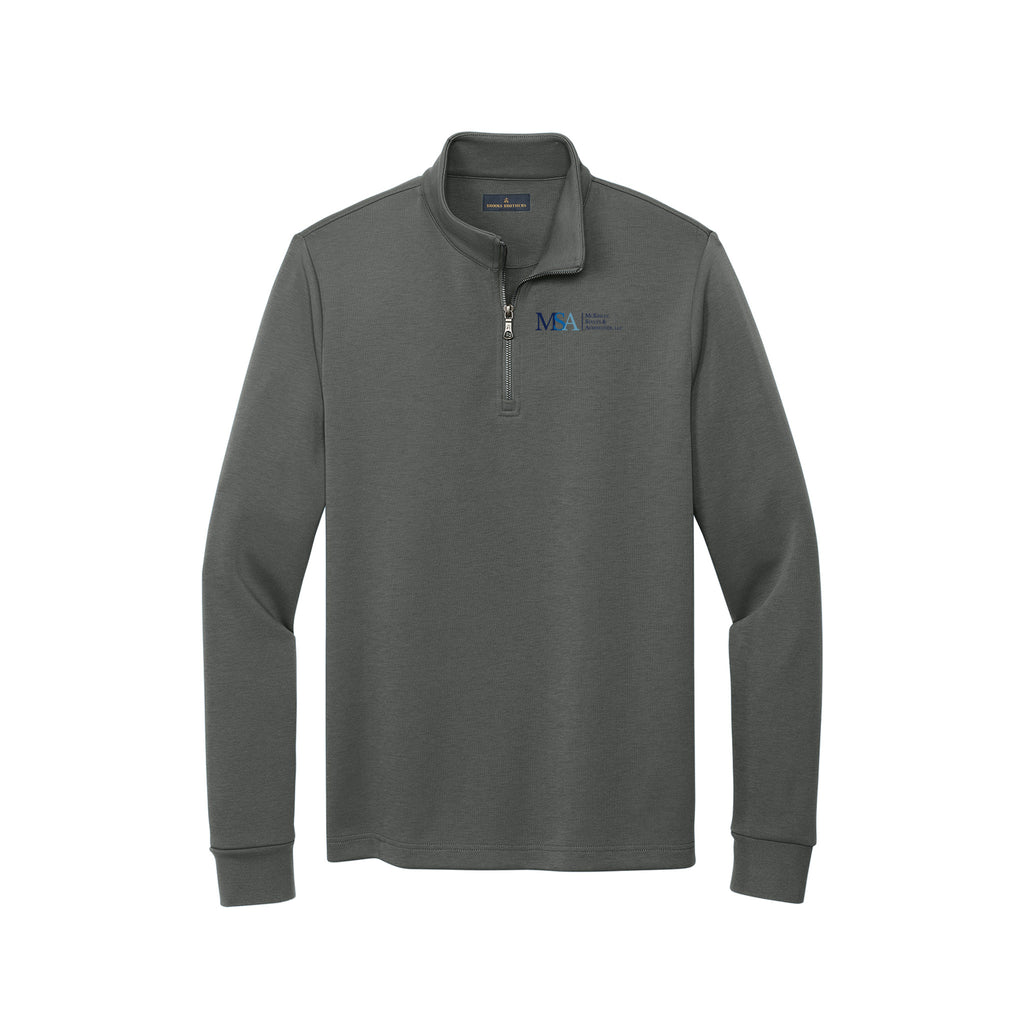 MSA Law Firm - Brooks Brothers® Double-Knit 1/4-Zip
