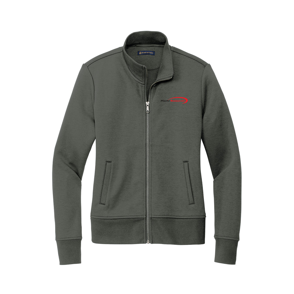 Plastic Resources - Brooks Brothers® Women’s Double-Knit Full-Zip