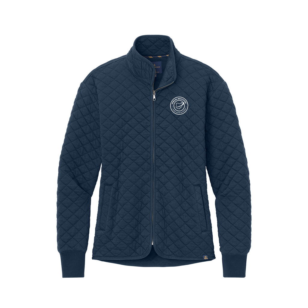 Ohio ACTE Special Education - Brooks Brothers® Women’s Diamond Quilt Full-Zip