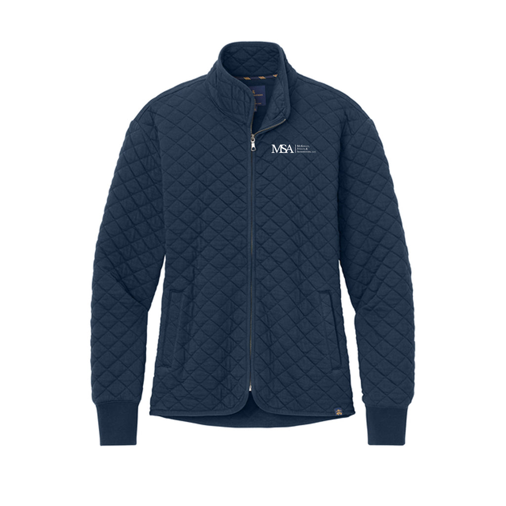 MSA Law Firm - Brooks Brothers® Women’s Diamond Quilt Full-Zip