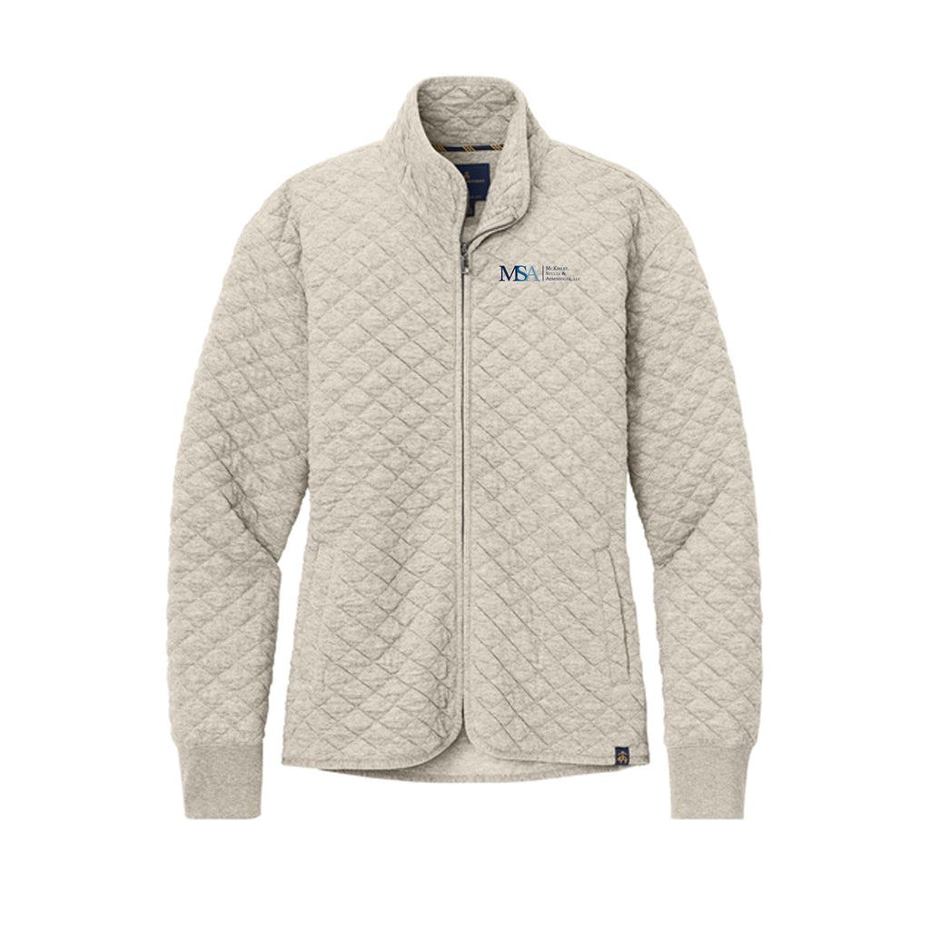 MSA Law Firm - Brooks Brothers® Women’s Diamond Quilt Full-Zip