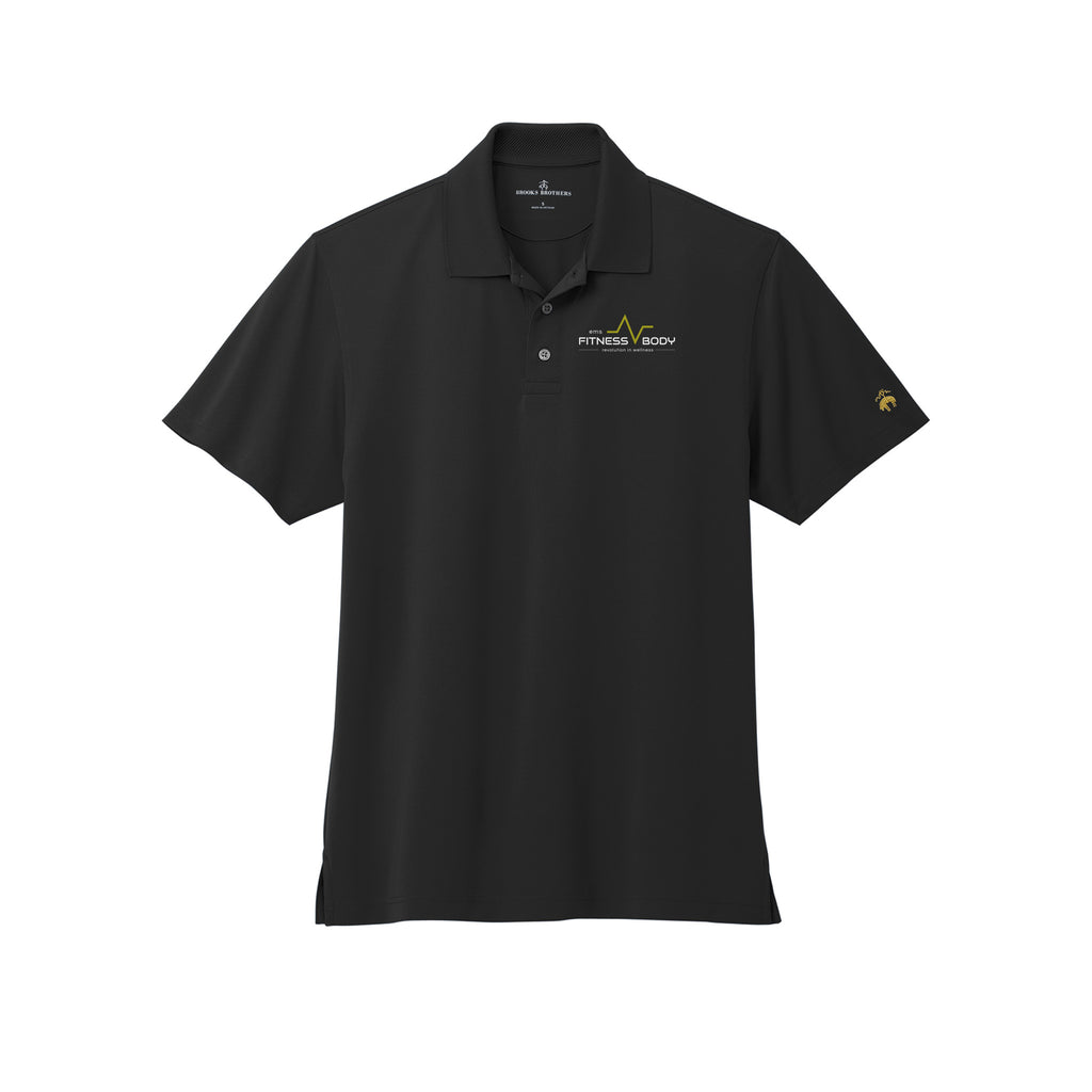EMS Fitness - Brooks Brothers® Mesh Pique Performance Polo