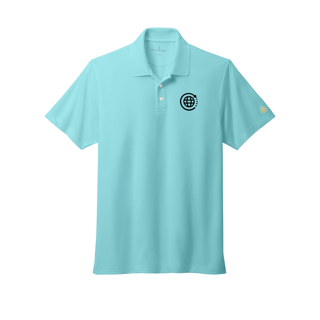 Mobile Repair Solutions - Brooks Brothers® Mesh Pique Performance Polo