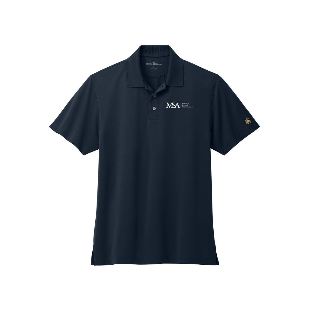 MSA Law Firm - Brooks Brothers® Mesh Pique Performance Polo