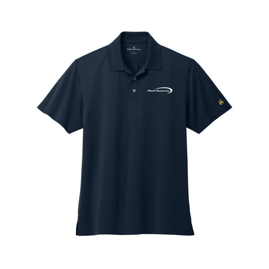Plastic Resources - Brooks Brothers® Mesh Pique Performance Polo
