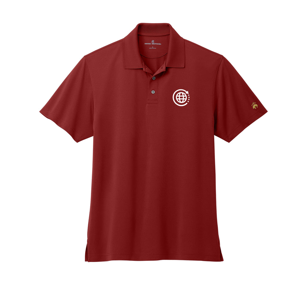 Mobile Repair Solutions - Brooks Brothers® Mesh Pique Performance Polo