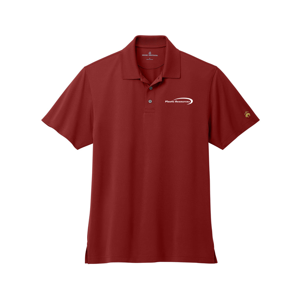 Plastic Resources - Brooks Brothers® Mesh Pique Performance Polo