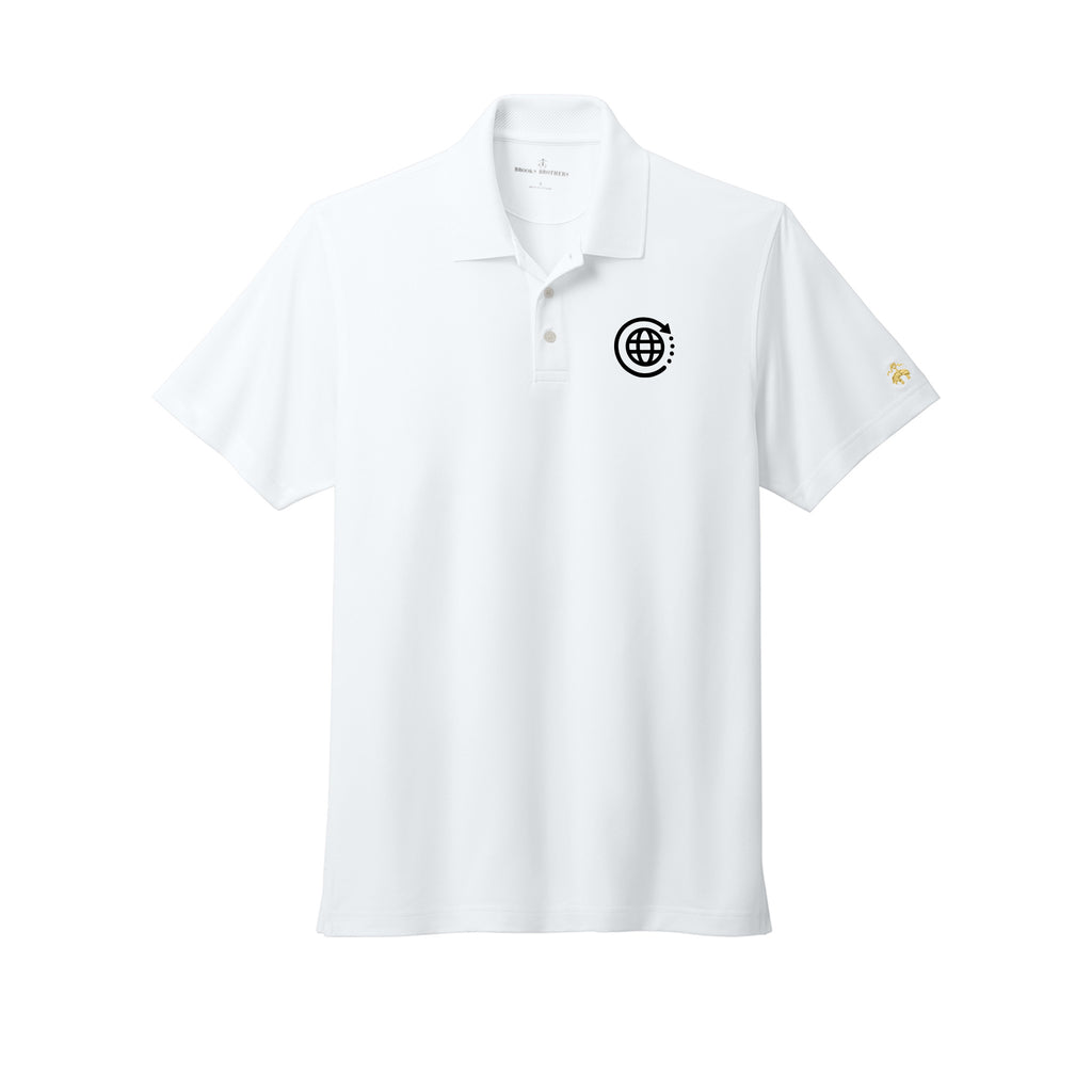 Mobile Repair Solutions - Brooks Brothers® Mesh Pique Performance Polo