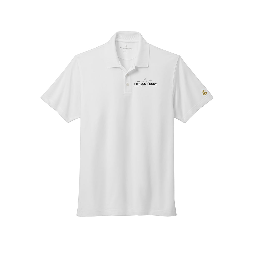 EMS Fitness - Brooks Brothers® Mesh Pique Performance Polo