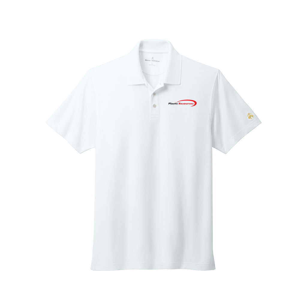 Plastic Resources - Brooks Brothers® Mesh Pique Performance Polo
