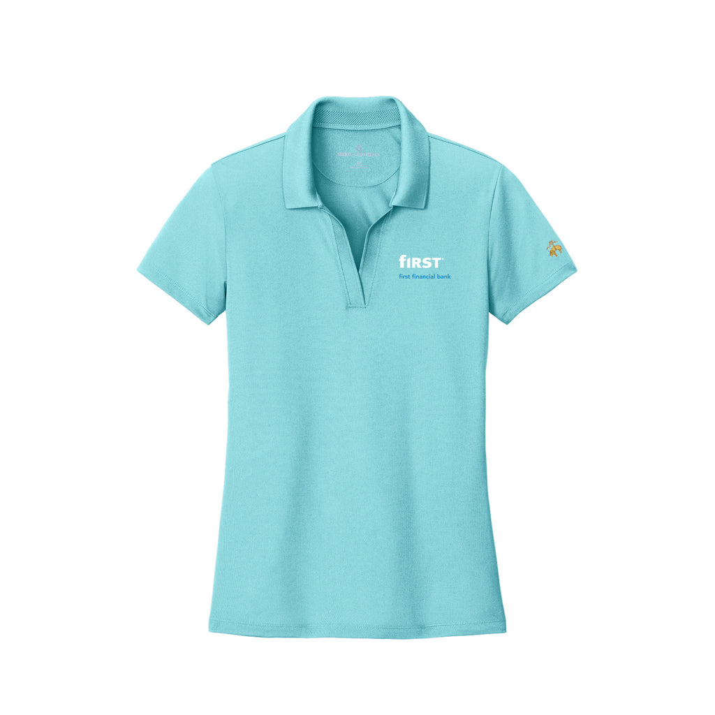 First Financial - Brooks Brothers® Women’s Mesh Pique Performance Polo