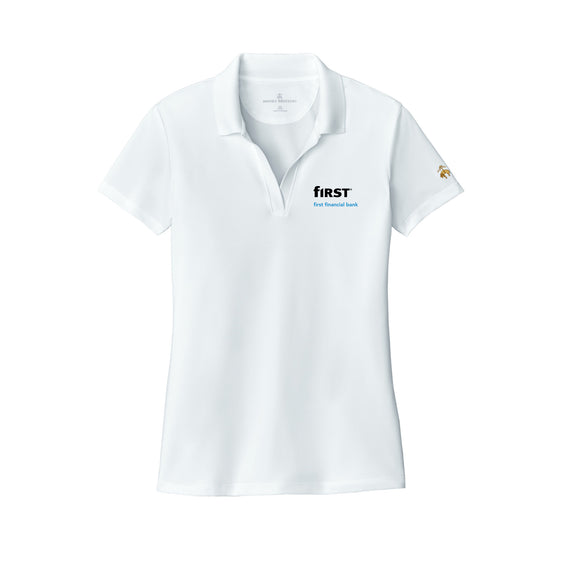 First Financial - Brooks Brothers® Women’s Mesh Pique Performance Polo