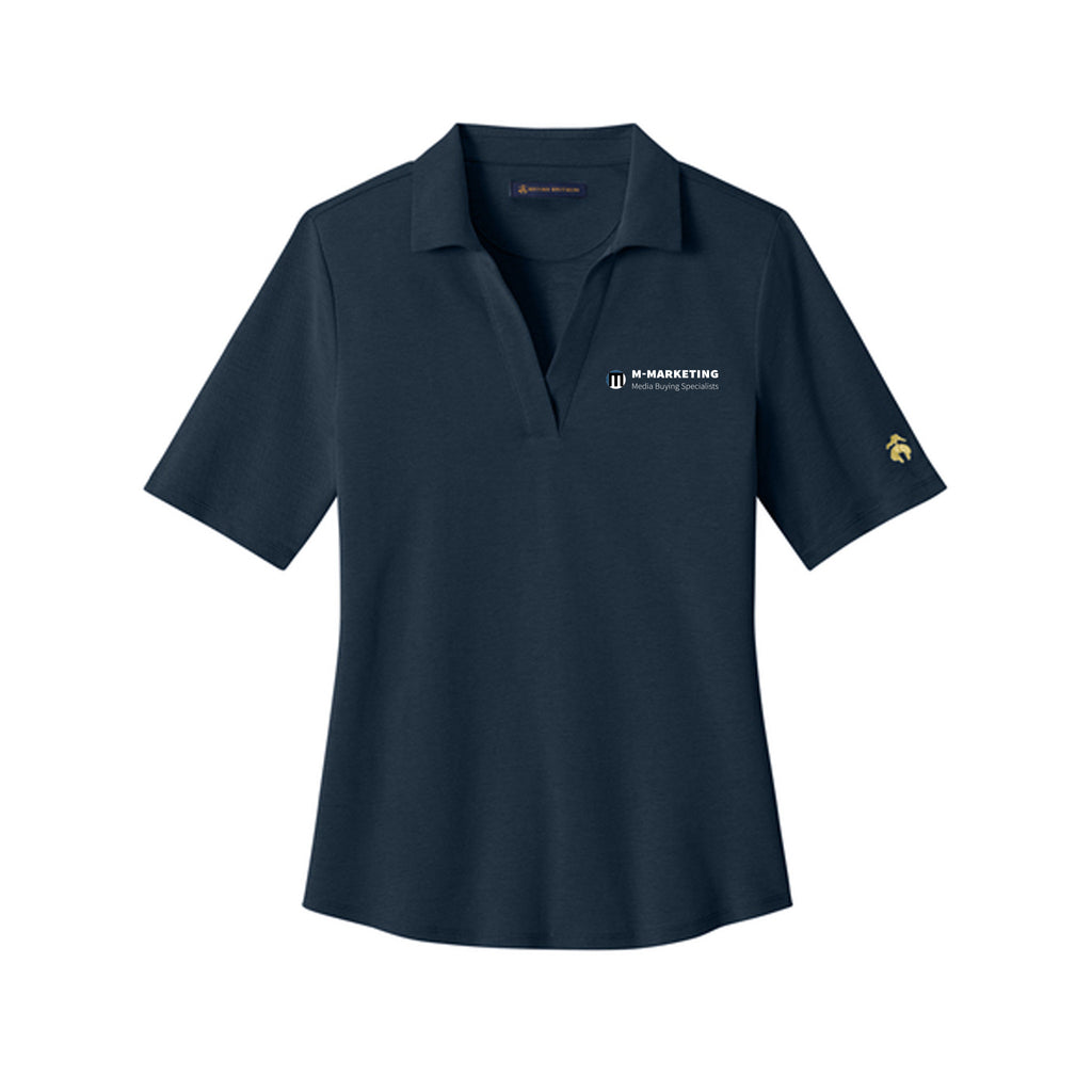 M Marketing Consultants - Brooks Brothers® Women’s Pinpoint Pique Polo