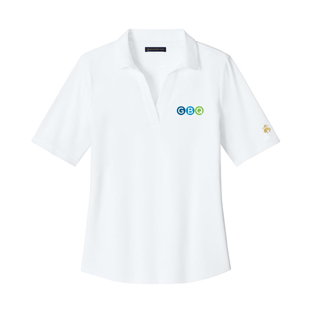 GBQ - Brooks Brothers® Women’s Pinpoint Pique Polo