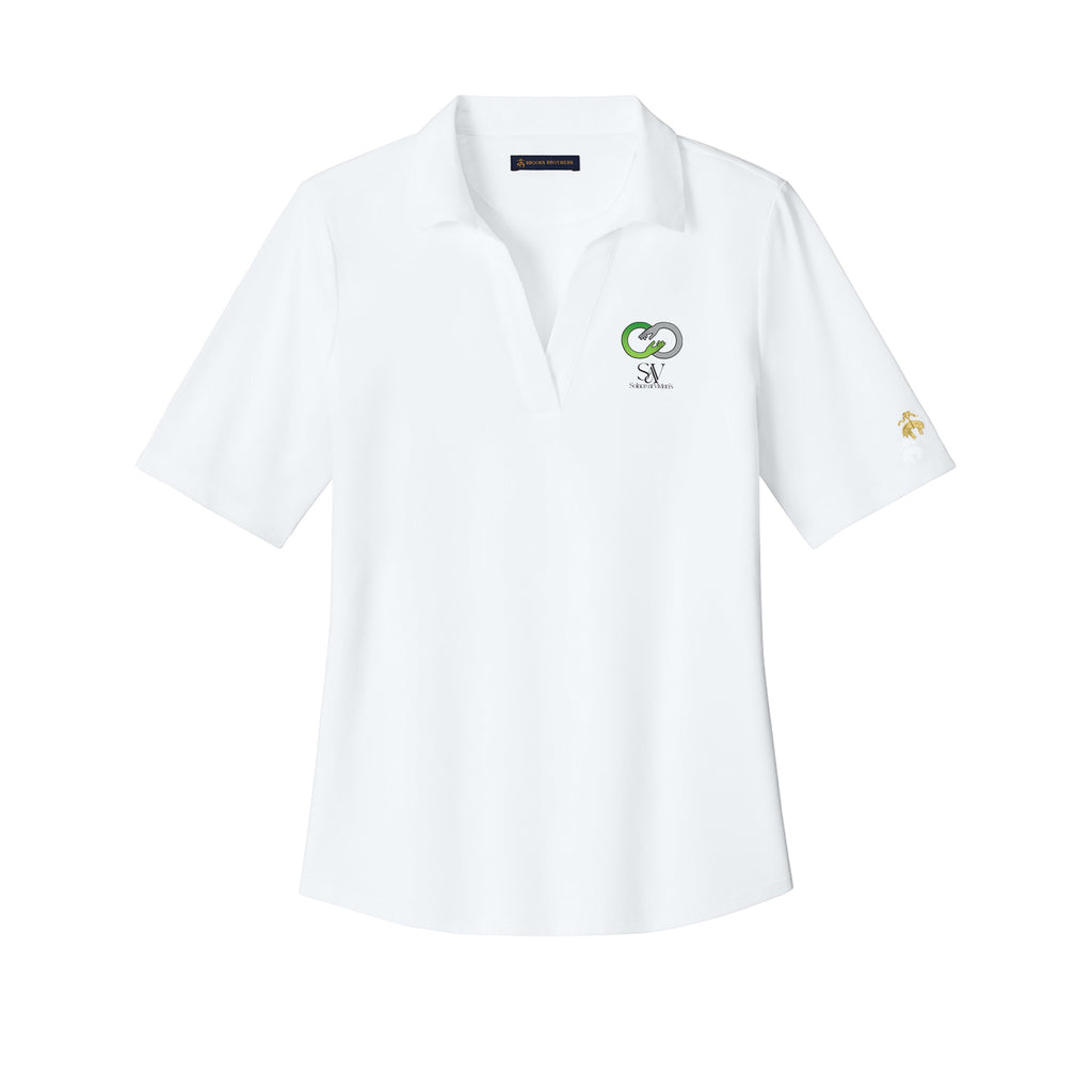 Solace at Vivians - Brooks Brothers® Women’s Pinpoint Pique Polo