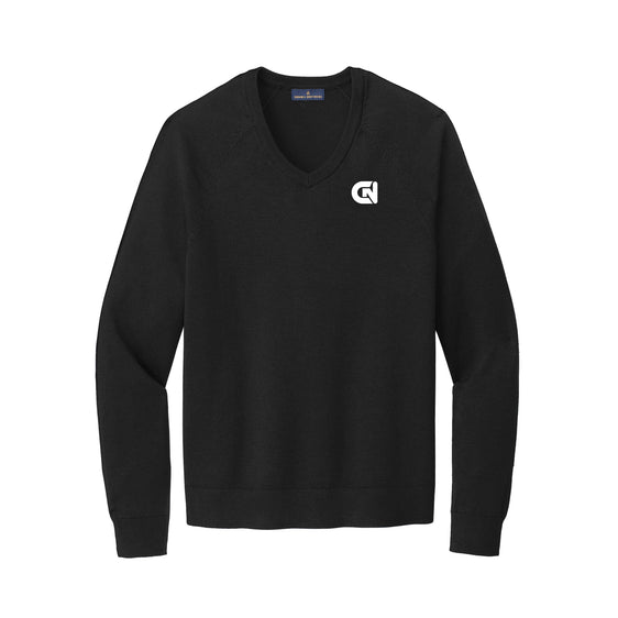 CN Consultnet - Brooks Brothers® Cotton Stretch V-Neck Sweater